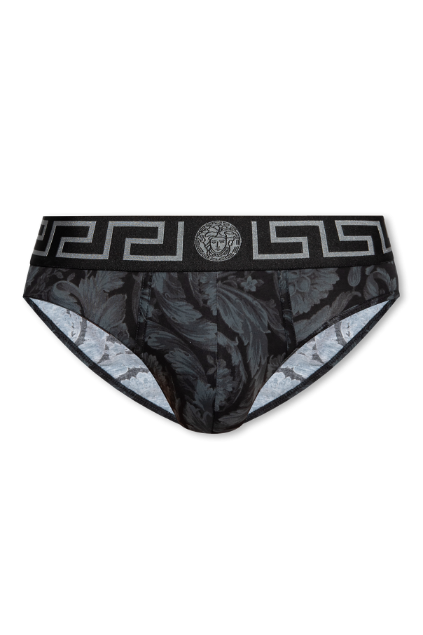 Black Cotton briefs Versace IetpShops Malawi